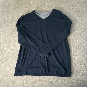 navy blue long sleeve
